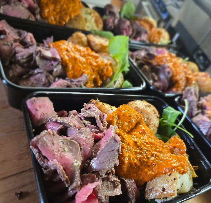 Beef and Romesco