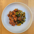 Smoky Paprika Beef with Roasted Leek & Kumara