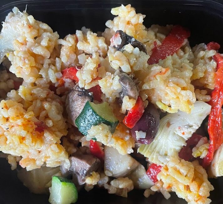 Tomato and Vege Risotto