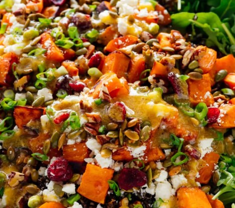 Pumpkin, rocket, black rice and cranberries - Fit For Purpose | Fresh ...